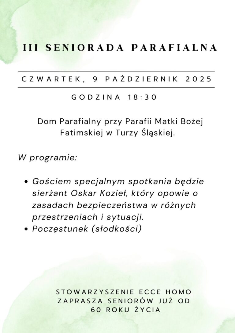 III Seniorada Parafialna