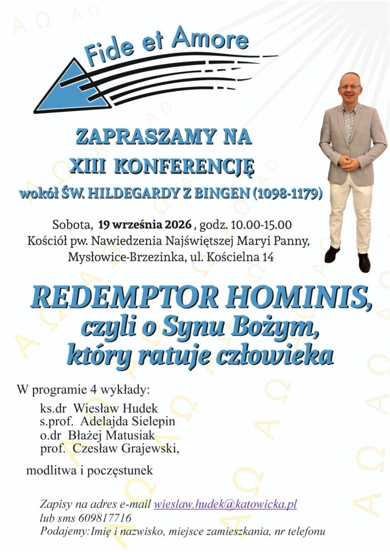 XIII Konferencja wokół św. Hildegardy z Bingen